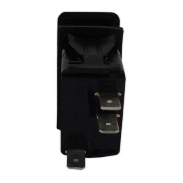 Botão Náutico On Off Marinizado Preto LED Vermelho 12V/24V 3 Pinos - Imagem 3