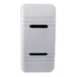 Botão Náutico On Off On Marinizado Branco LED Vermelho 12V/24V 4 Pinos - Imagem 3