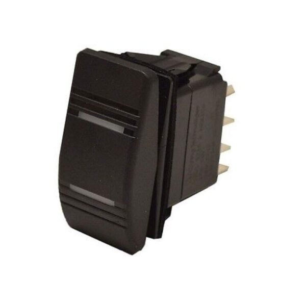 Botão Náutico On Off On Marinizado Preto LED Branco 12V/24V 4 Pinos - Imagem 5