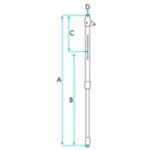 Burro Telescópico Nautos 91342 Veleiros 24 A 32 Pés - Imagem 3