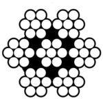 Cabo De Aço Adriça 2,5mm 7X7 Aa Inox 316 Por Metro - Imagem 4