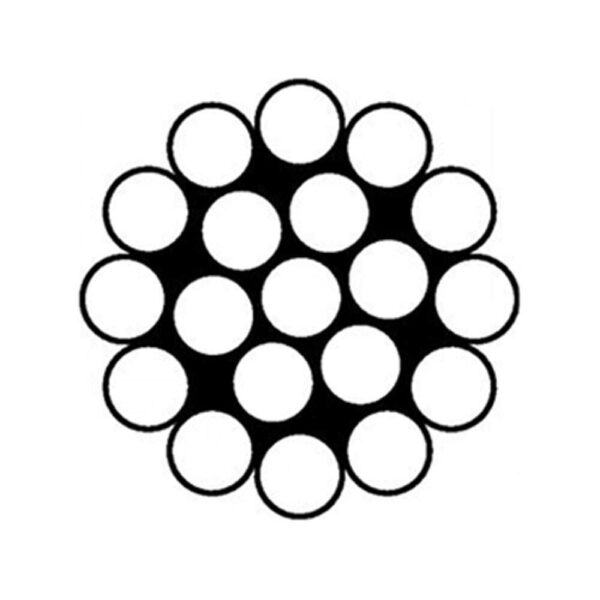 Cabo De Aço Estai 06mm 1X19 Aa Inox 316 Por Metro - Imagem 3