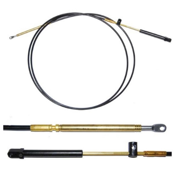 Cabo De Comando 12 Pés Mercury Mariner Teleflex Quicksilver - Imagem 2