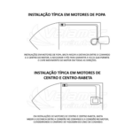 Cabo De Comando 12 Pés Mercury Mariner Teleflex Quicksilver - Imagem 3