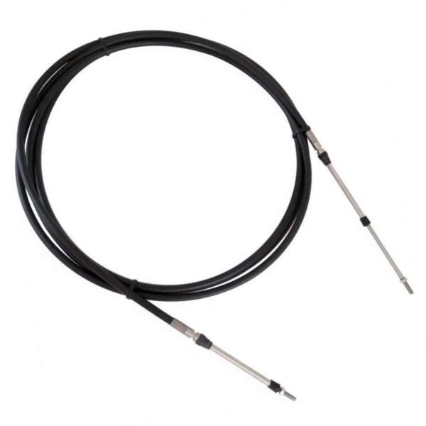 Cabo de comando Náutico Universal 33c 08 pés Yamaha Yanmar Volvo Mwm - Imagem 2