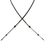 Cabo de comando Náutico Universal 33c 20 pés Yamaha Yanmar Volvo Mwm - Imagem 3