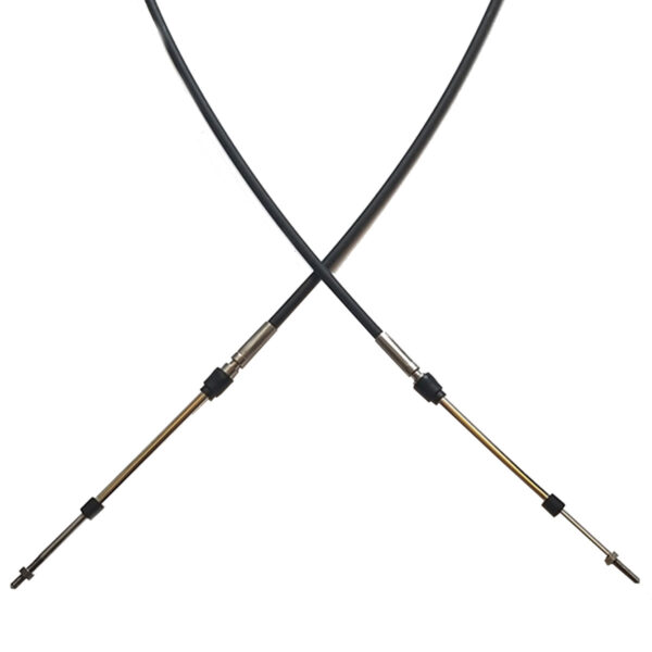 Cabo de comando Náutico Universal 33c 24 pés Yamaha Yanmar Volvo Mwm - Imagem 3