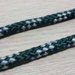 Cabo Náutico Pré-Estirado 12mm Verde Com Cinza Por Metro - Imagem 3