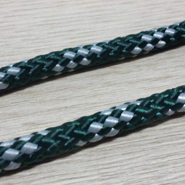 Cabo Náutico Pré-Estirado 12mm Verde Com Cinza Por Metro - Imagem 3