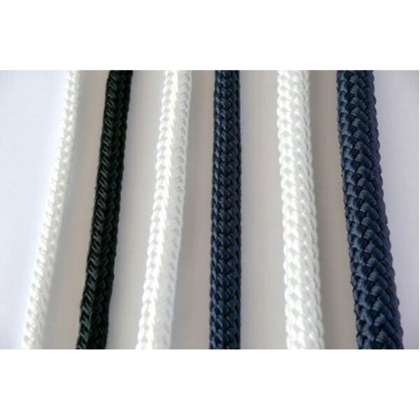 Cabo Náutico Trançado 14mm Atracação Branco Por Metro - Imagem 3