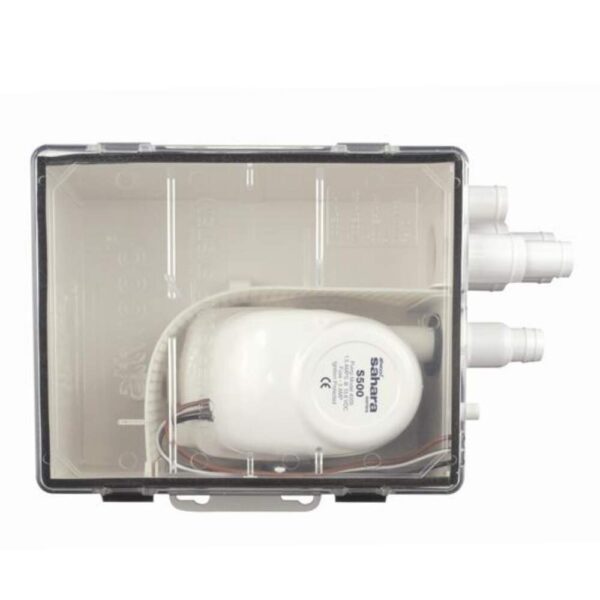 Caixa Coletora De Água Para Barco Pequena 500 GPH 12V - Imagem 4