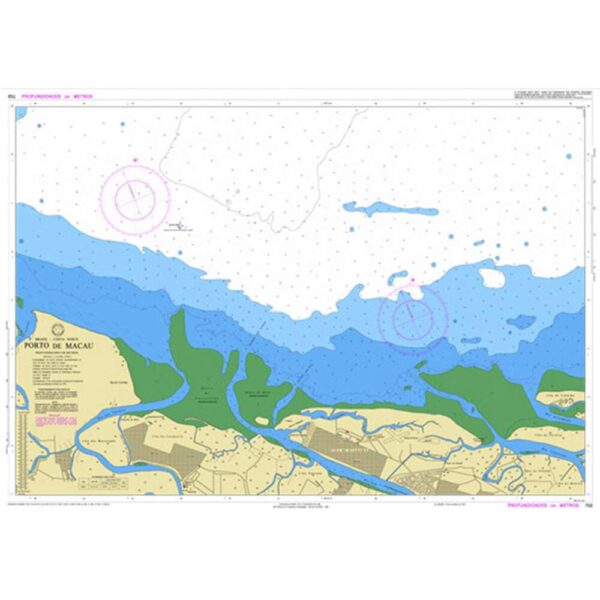 Carta Náutica 702 Porto De Macau - Imagem 3