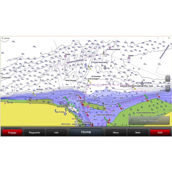 Carta Náutica Garmin Bluechart G3 Costa Leste América do Sul - Imagem 2
