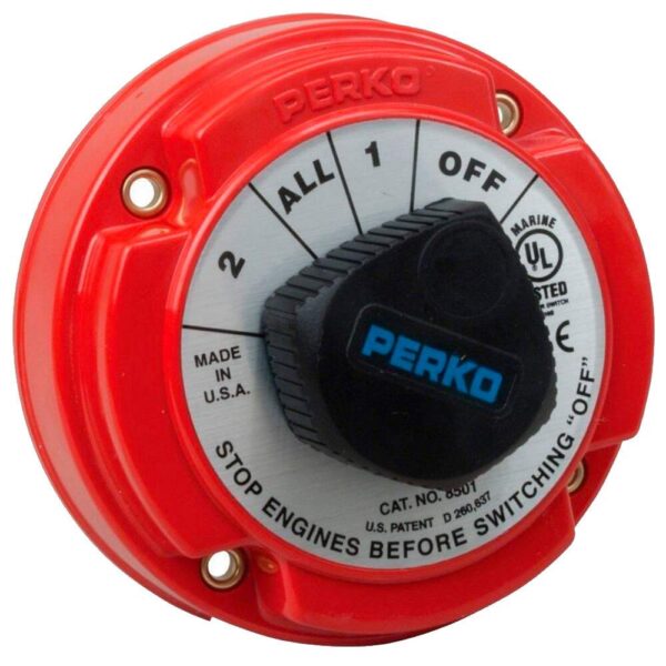 Chave De Bateria 2 Bancos Perko - Imagem 2