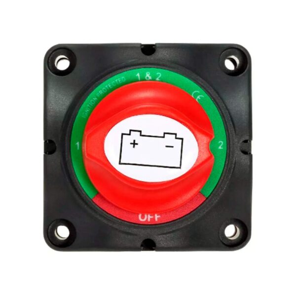 Chave Geral Para 2 Baterias 275amp 12-48v Embutir - Imagem 2