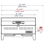Churrasqueira Náutica Gás Cabo Magma - Imagem 6