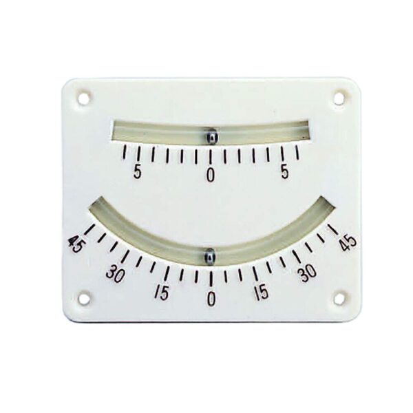 Clinômetro Duplo Náutico Aeronáutico 45-0-45 Graus - Imagem 3