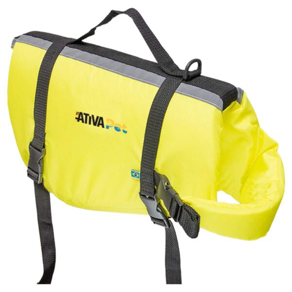 Colete Salva Vidas Ativa Pet M Cachorro - Imagem 3