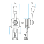 Comando Nautos 91309 Lateral Veleiro - Imagem 3