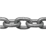 Corrente Calibrada 6mm Galvanizada Guincho Âncora Por Metro - Imagem 2