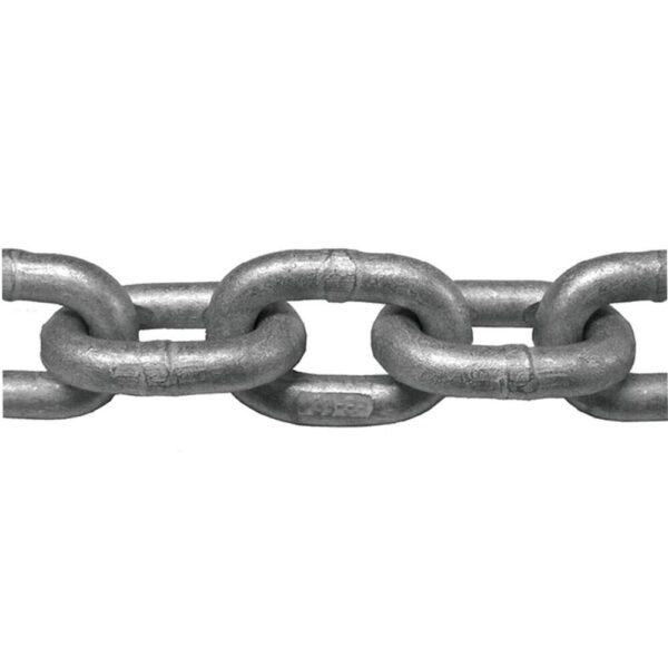 Corrente Calibrada 6mm Galvanizada Guincho Âncora Por Metro - Imagem 3