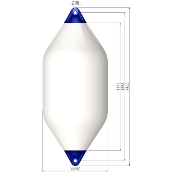 Defensa Polyform F11 Original Norueguesa - Imagem 3