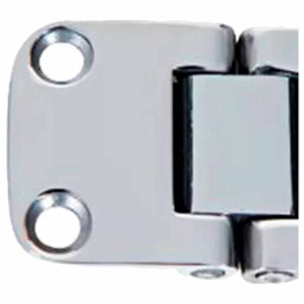 Dobradiça em Aço Inox 04 Furos com Ângulo de 135º - Imagem 2