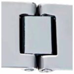 Dobradiça em Aço Inox 04 Furos com Ângulo de 135º - Imagem 3