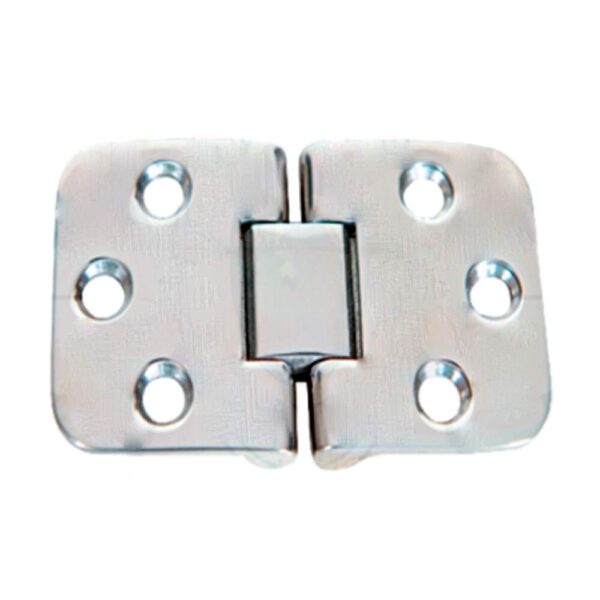 Dobradiça 6 Furos Ângulo Acima 135 Inox - Imagem 2