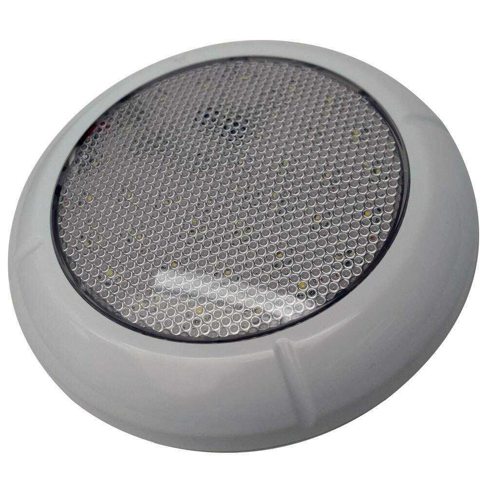 e66bace261af1ddc751ca805dccc0594.jpg Luminária Náutica Externa 12V LED Branca - Imagem 1