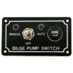 Painel Para Bomba De Porão Com Fusível