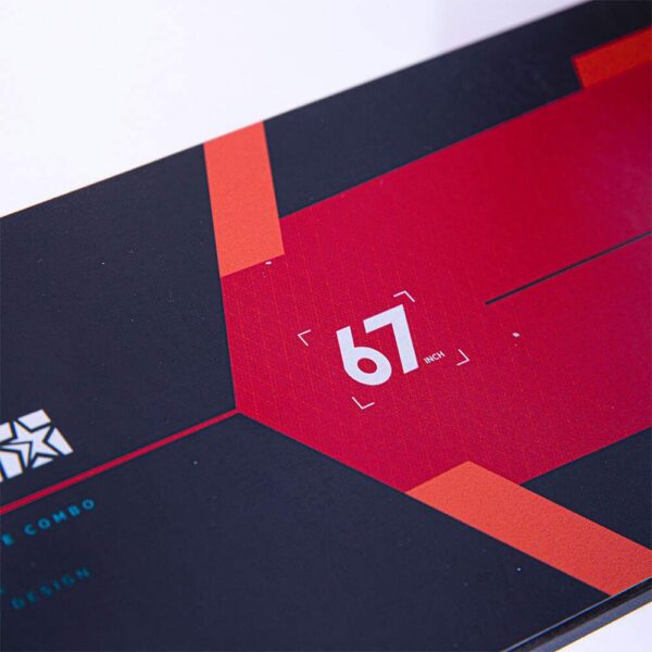 Esqui Combo Allegre Jobe Vermelho 170cm - Imagem 4