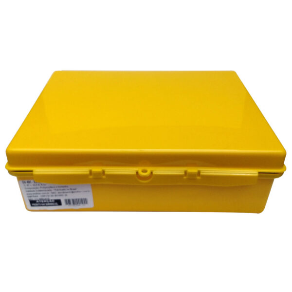 Estojo Impermeável Amarelo Com Vedação Grande - Imagem 2