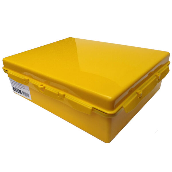Estojo Impermeável Amarelo Com Vedação Grande - Imagem 3