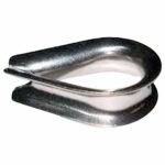 Sapatilha Para Cabos Náuticos De Inox 10mm