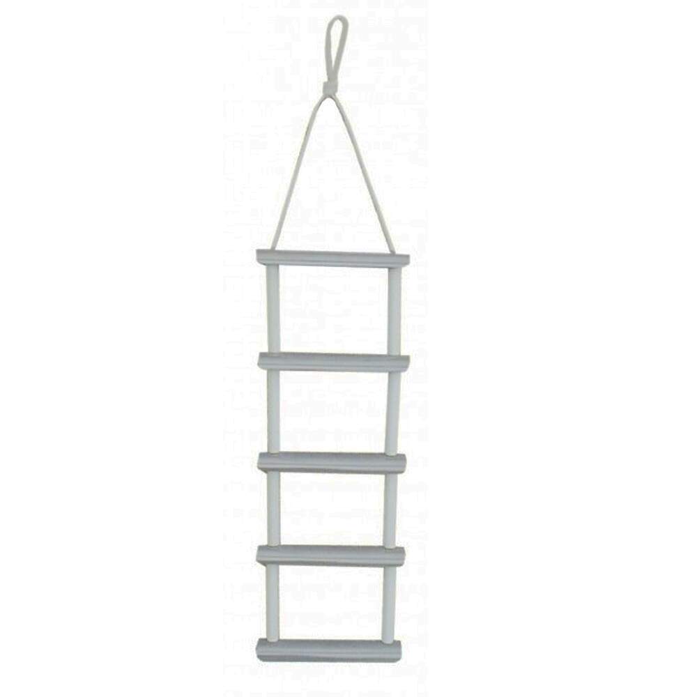 fe3247453d12ba86ca1677d222c087f9.jpg Escada de Corda Náutica 5 Degraus Dobrável - Imagem 1