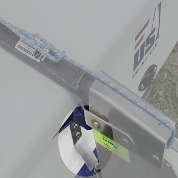 Fiel Trava Do Leme Laser 2056 em Aço Inox - Imagem 3