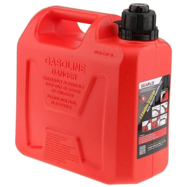 Galão De Gasolina 05 Litros Com Bico Vermelho - Imagem 3