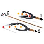 Gancho Rápido de Atracação Croque Preto Rebitado - Imagem 4