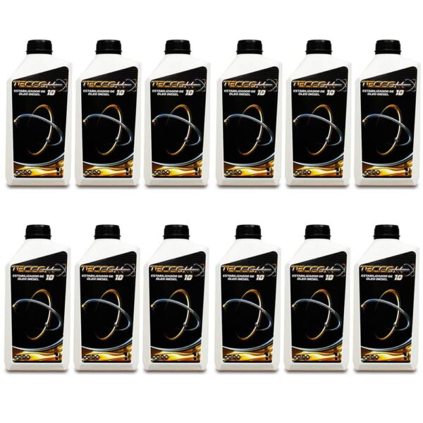 Kit 12X Otimizador Combustível Teccom 10 Mariner Diesel 1L - Imagem 4