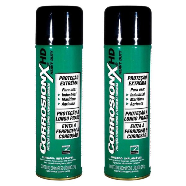 Kit 2X Anticorrosivo Corrosionx HD Heavy Duty 300ml - Imagem 2