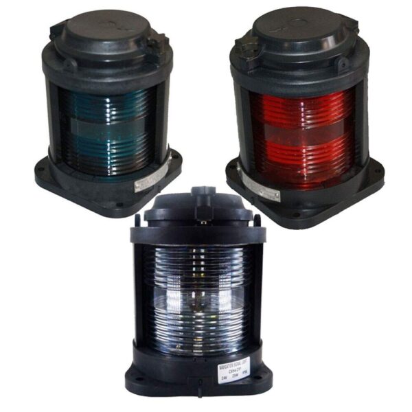 Kit 3 Luzes Navegação Homologada Barcos De 12A50M 12V - Imagem 2