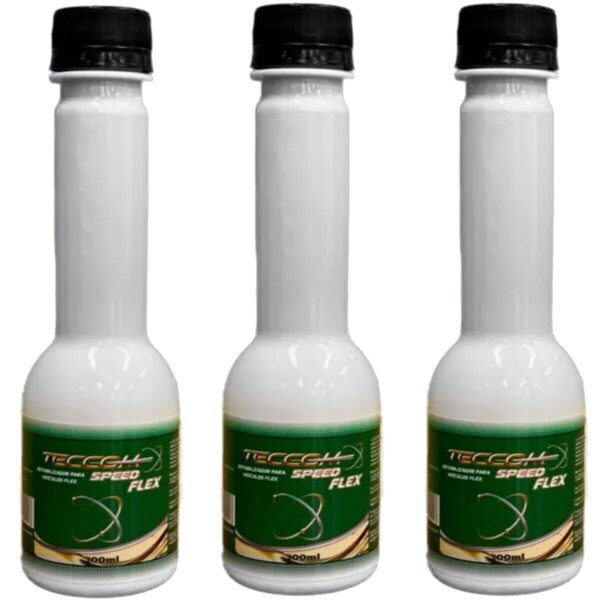 Kit 3X Otimizador Gasolina Teccom Speed Flex Náutico 100ml - Imagem 2