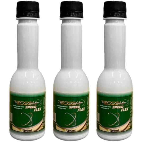 Kit 3X Otimizador Gasolina Teccom Speed Flex Náutico 200ml - Imagem 3