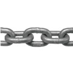 Kit 40 metros Corrente Calibrada 8mm Galvanizada Guincho Âncora - Imagem 3