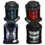 Kit 4 Luzes Navegação Homologada Barcos De 12A50M 12V - Imagem 2