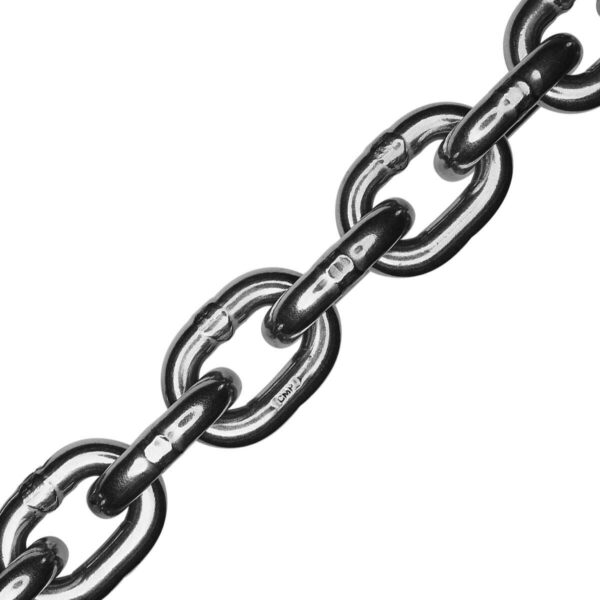 Kit 5 metros Corrente Calibrada 6mm Inox Guincho Âncora - Imagem 2