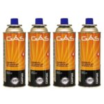 Kit Com 4 Cartucho Gás Refil Para Fogareiro Nautika - Imagem 2
