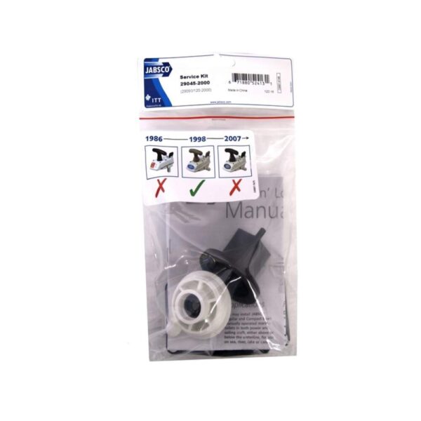 Kit Reparo Para Vaso Manual Jabsco - Imagem 2