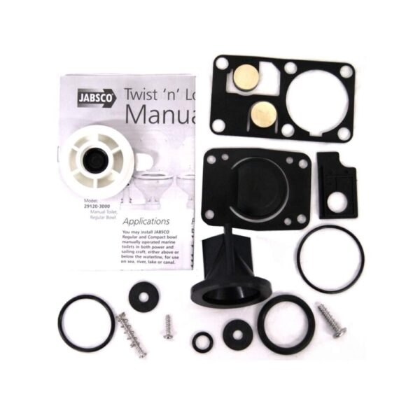 Kit Reparo Para Vaso Manual Jabsco - Imagem 3